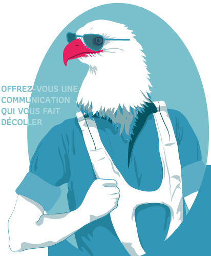 illustration de l'aigle'