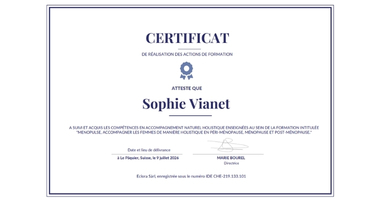 preuves et réassurances 1 - Certificat